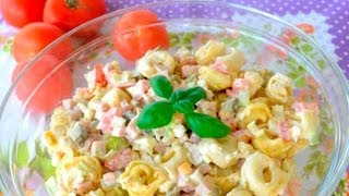 Sałatka z tortellini  Jak zrobić  Smakowite Dania [upl. by Doss]