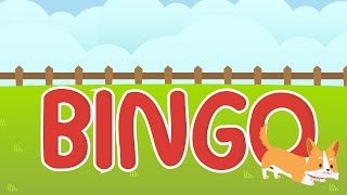 Bingo Dog Song • Educational Nursery Rhymes Song with Lyrics • Animated Animal Cartoon for Kids [upl. by Lockhart]