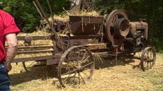 Antique Hay Baler [upl. by Aicenra]