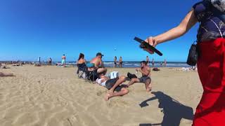 VR 360° Beach Walking Look Around Bogotell Beach 20 05 2024 [upl. by Akenihs637]