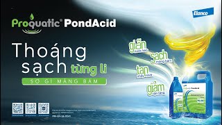 Elanco giới thiệu giải pháp mới XỬ LÝ NHẦY NHỚT amp KEO NƯỚC TRONG AO TÔM CÁ [upl. by Eittel]