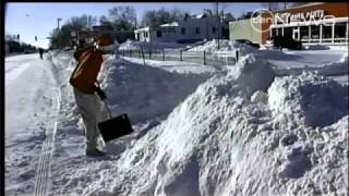 SnowStorm Takes Down US Football Stadium [upl. by Ynoble]