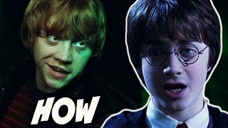 How Ron Spoke Parseltongue in the Deathly Hallows  Harry Potter Theory [upl. by Sontich231]