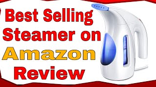 We Review the Best Selling Garment Steamer on Amazon Hilife [upl. by Aokek306]