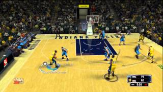 NBA2K14 Playbook Slice Reverse Fist Pacers playbook [upl. by Tillion955]