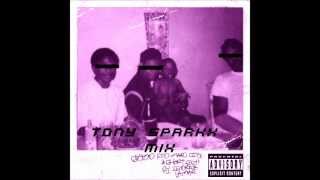 Kendrick Lamar  mAAd city Chopped and Screwed by Tony Sparkx [upl. by Horton]