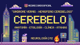 CEREBELO  Ataxia Síndrome Vermis Cerebeloso  NEUROLOGÍA  Repaso anatomía Etiología Clínica [upl. by Triny]