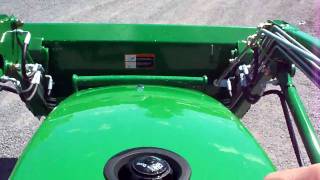 Driving A John Deere 2305 Compact Tractor [upl. by Nerej]