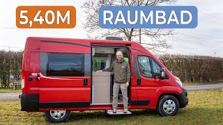 Das größte Bad auf 540m Länge  Pössl Roadcamp R  ab 56599 €  Reupload [upl. by Enaenaj]