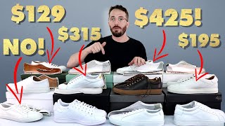 13 Sneaker Showdown  THE BEST WHITE SNEAKER and one to NEVER BUY [upl. by Mccormac]