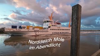 NordenNorddeich Mole Hafen Nordsee Ostfriesland Niedersachsen Travel North Sea Germany norddeich [upl. by Alur]