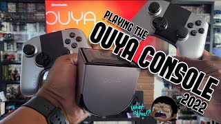 PLAYING THE OUYA CONSOLE IN 2022 [upl. by Friedberg658]