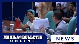 Binay Alan Cayetano clash at Senate panel hearing on New Senate Building [upl. by Ahsiliw]