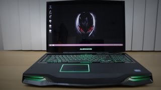 Alienware M18x R2 18quot Gaming Labtop UnboxingOverview [upl. by Amalbergas]