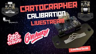 Calibrating the Intriguing Cartographer Probe Live Stream 3 Cartographer Voron giveaway [upl. by Cinnamon]