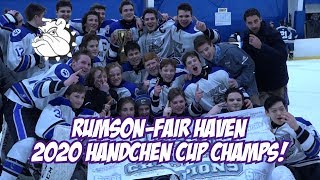 RumsonFair Haven 9 Middletown South 3  Ice Hockey  Handchen Cup Final  Sam Catalano Hat Trick [upl. by Ayrad]