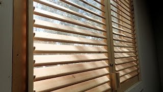 Making Wooden Blinds Final [upl. by Inigo]