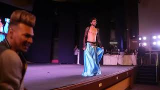 Belly Dance Performance  Izhar Shaikh  At Wingit Show  Shutter Master Studio [upl. by Leinad367]