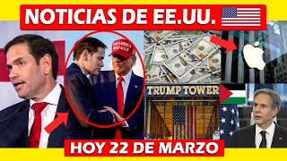 NOTICIAS DE EEUU HOY 22 DE MARZO NOTICIAS DE ESTADOS UNIDOS HOY 22 DE MARZO EEUU HOY [upl. by Mond]