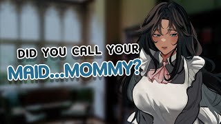 Your Dommy Mommy Maid Helps You Relax  ASMR Roleplay F4M [upl. by Balkin]