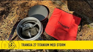 Trangia 27 Titan med gasolbrännare Storm [upl. by Tully]