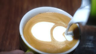 How to Use Milk Frother for Latte Art [upl. by Irmine]