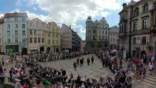 Kłodzko 10082024 Rynek  BITWA O TWIERDZĘ [upl. by Eelrebma274]