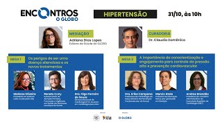 O combate à hipertensão  Encontros O GLOBO [upl. by Alyose]