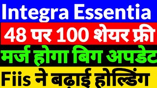 Integra Essentia Share latest newsIntegra Essentia ltd news in hindiIntegra Ltd today news 2024 [upl. by Ocsirf]