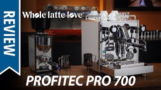 Review Profitec Pro 700 Dual Boiler PID Espresso Machine [upl. by Teemus]