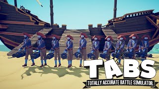 🔥 TABS PIRATE UPDATE  10 Harpooner vs Every Unit Totally Accurate Battle Simulator 🔥 [upl. by Lane]