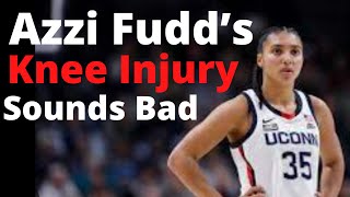 Azzi Fudd hurts knee again  it does not sound good  we breakdown why the news is troubling [upl. by Frayne276]