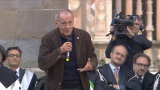 Roberto Vecchioni al Graduation Day 2018  50° anniversario dellUniversità degli studi di Bergamo [upl. by Oz631]