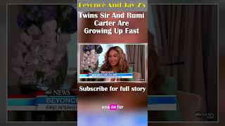 Beyoncé And JayZs Twins Sir And Rumi Carter First Glimpse In Years [upl. by Walcott]