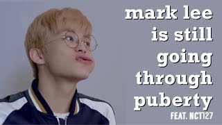 mark lee is STILL going through puberty [upl. by Creedon]