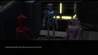 Star Wars The Old Republic Sith Inquisitor reunited with 2VR8 [upl. by Shore]