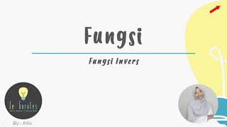 Matematika SMA  Relasi dan Fungsi 5  Fungsi Invers Invers Fungsi Rumus Invers Fungsi A [upl. by Aikrehs]