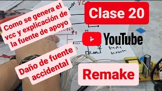 ✅️MÉTODO SEGURO PARA REPARAR CUALQUIER TARJETA ELECTRÓNICA REMAKE CLASE 20 EL VCC Y FUENTE DE APOYO [upl. by Brazee]