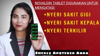 Obat Meredakan Nyeri Akut  NOVALGIN Tablet [upl. by Stockton995]