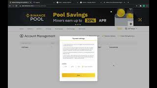 How to set up your mining pool with binance [upl. by Niltac]
