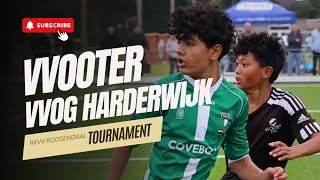 VVOG HARDERWIJK VS WOOTER ACADEMY  RKVV ROOSENDAAL TOURNAMENT [upl. by Akimehs86]