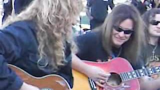 MEGADETH Acoustic Live Angry Again Argentina Plaza Francia Buenos Aires October 08 2005 [upl. by Waldos]