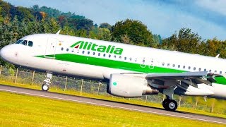 Alitalia Flight Review  AZ111 from Amsterdam Schiphol to Rome Fiumicino [upl. by Farnsworth886]