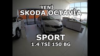 yeni SKODA OCTAVİA SPORT 14 TSİ 150 BG [upl. by Adnovay455]