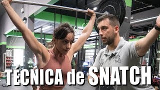 Correcciones y técnica de snatch en CrossFit [upl. by Nipahc]