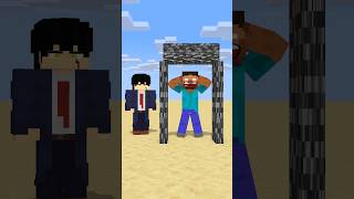 HELP Herobrine To Power Up And Break The Bedrock friendship shorts trending anime [upl. by Sidnak]