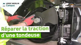 Comment réparer la traction dune tondeuse [upl. by Mirna]