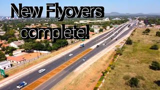 New flyovers complete in Gaborone [upl. by Emanuele]