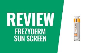 Trying Frezyderm Sunscreen Velvet Face SPF50 [upl. by Trubow691]