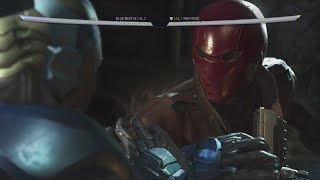 INJUSTICE 2  RED HOOD ARCADE LADDER ENDING [upl. by Socem]